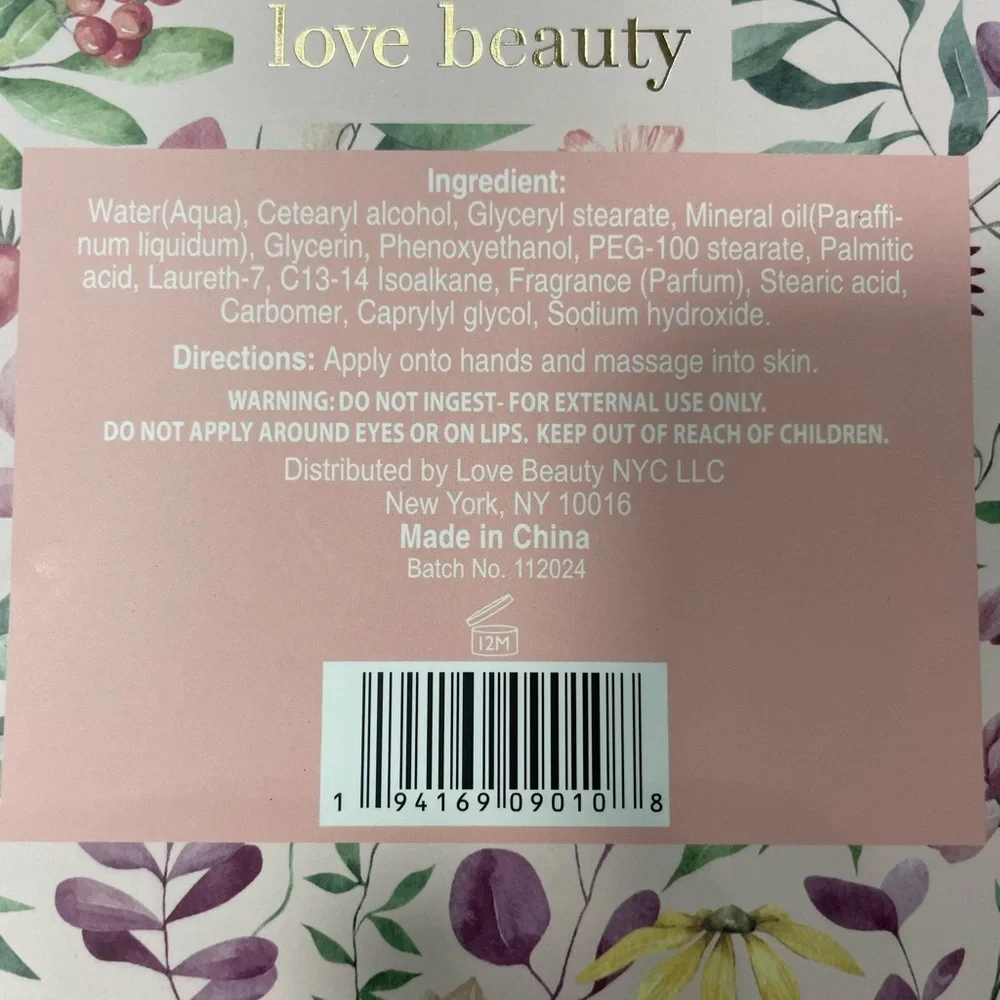 Love Beauty Hand Cream Trio - Blue, Pink, Green